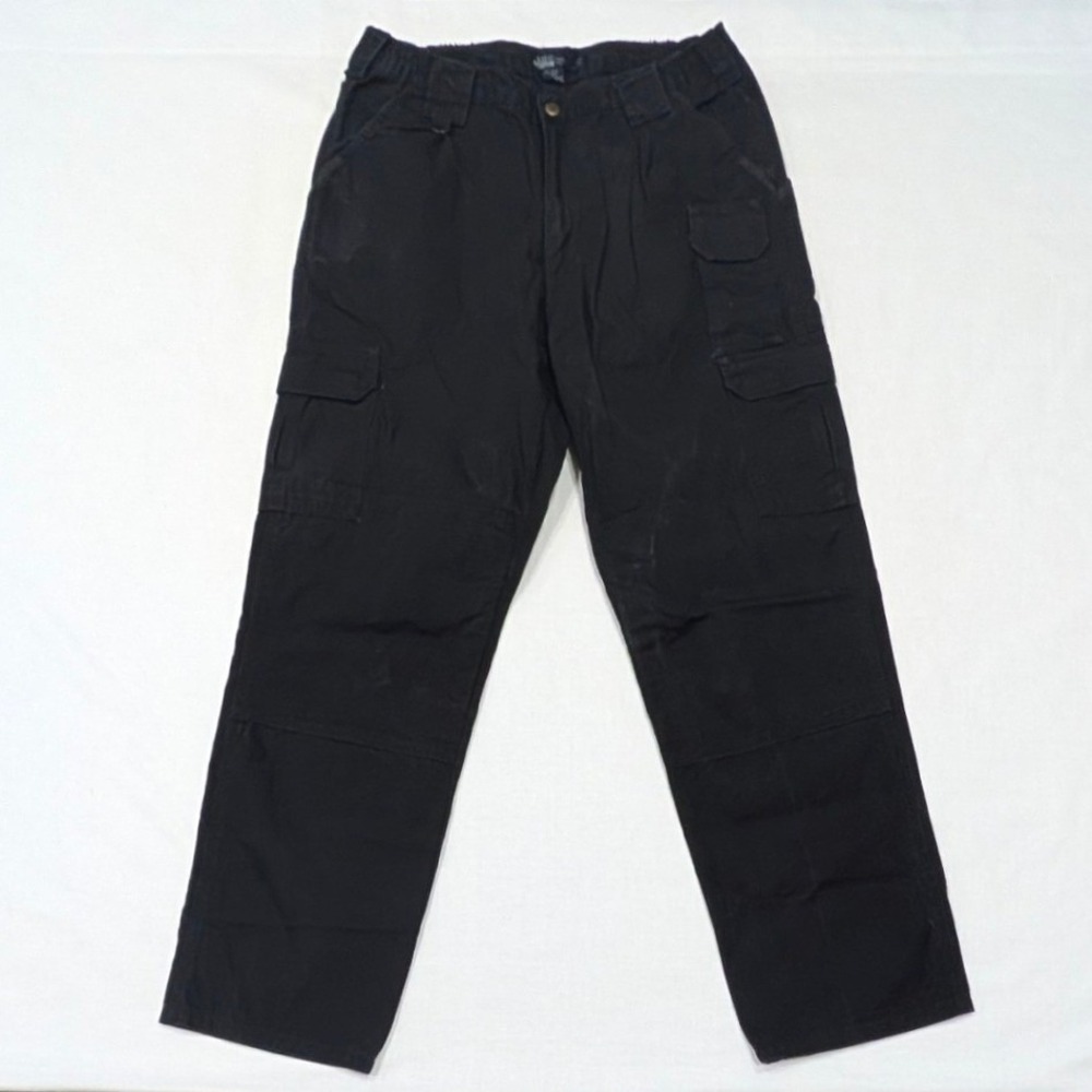 5.11 Tactical Series Black Cotton Cargo Pants Style 74251 Size 34x32 Utility